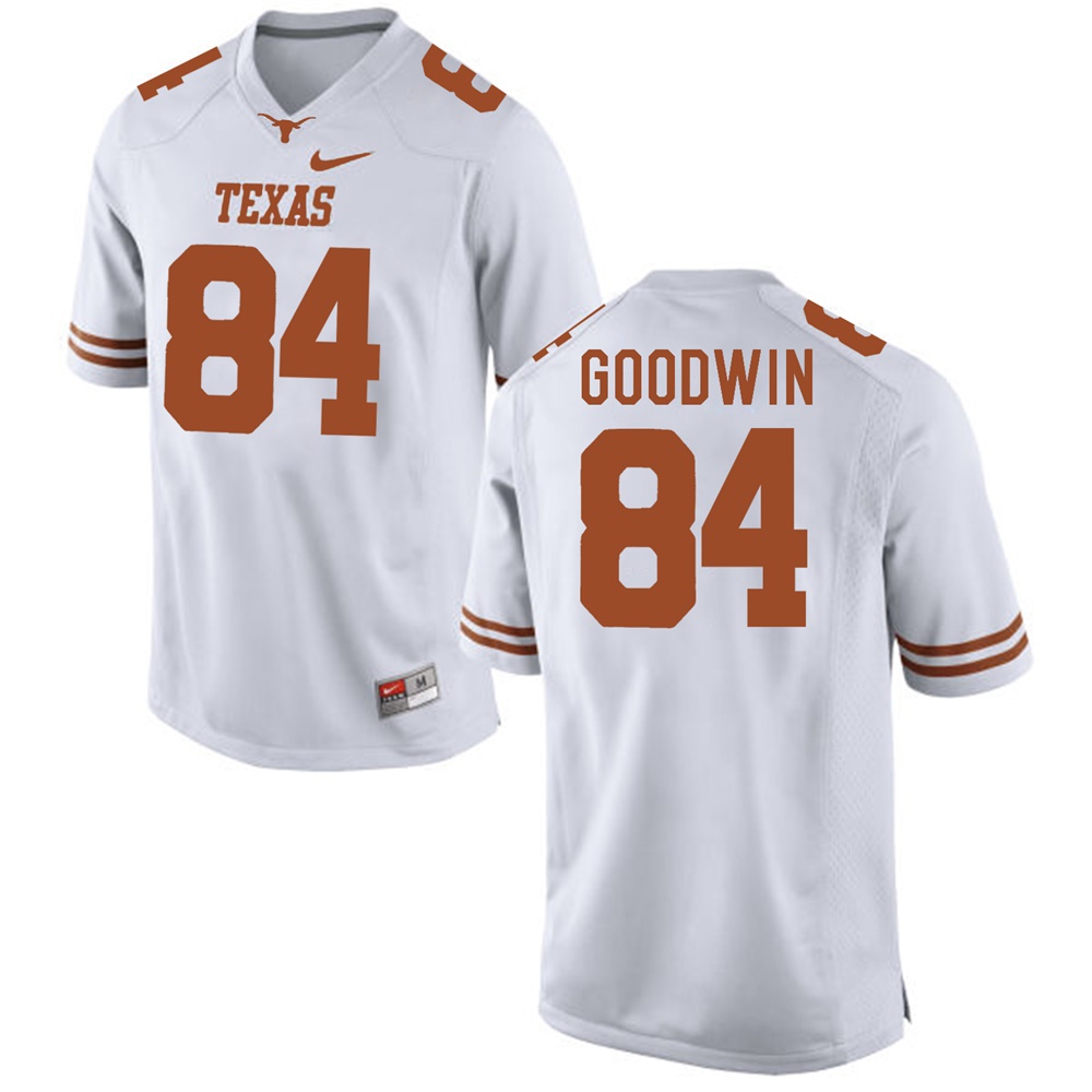 texas longhorns white marquise goodwin college football jersey