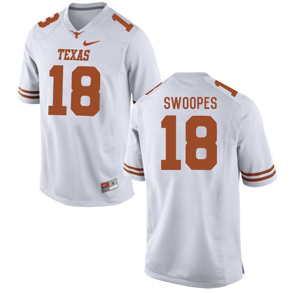 texas longhorns white tyrone swoopes college football jersey