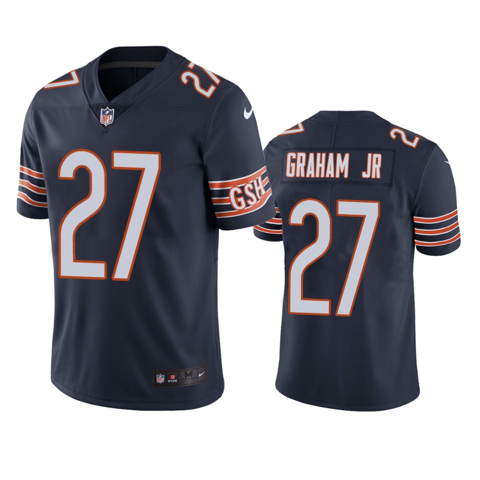 thomas graham jr. bears navy vapor jersey