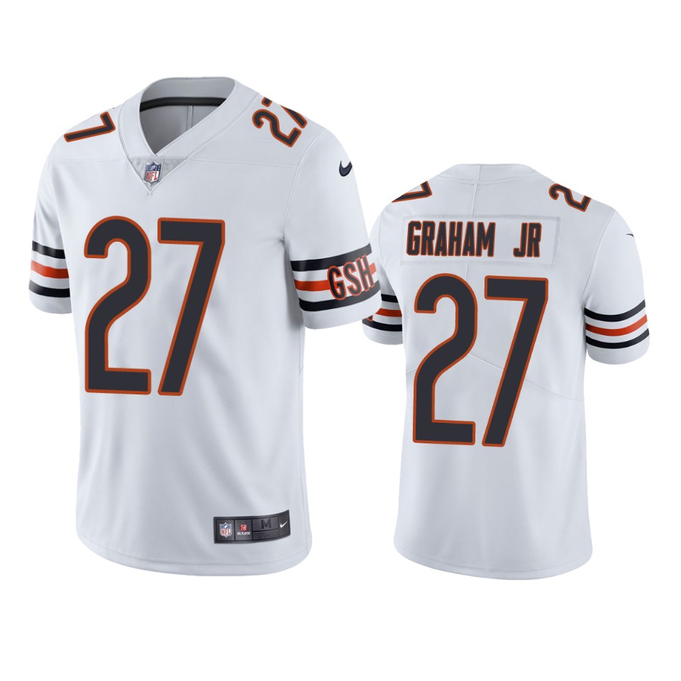 thomas graham jr. bears white vapor jersey