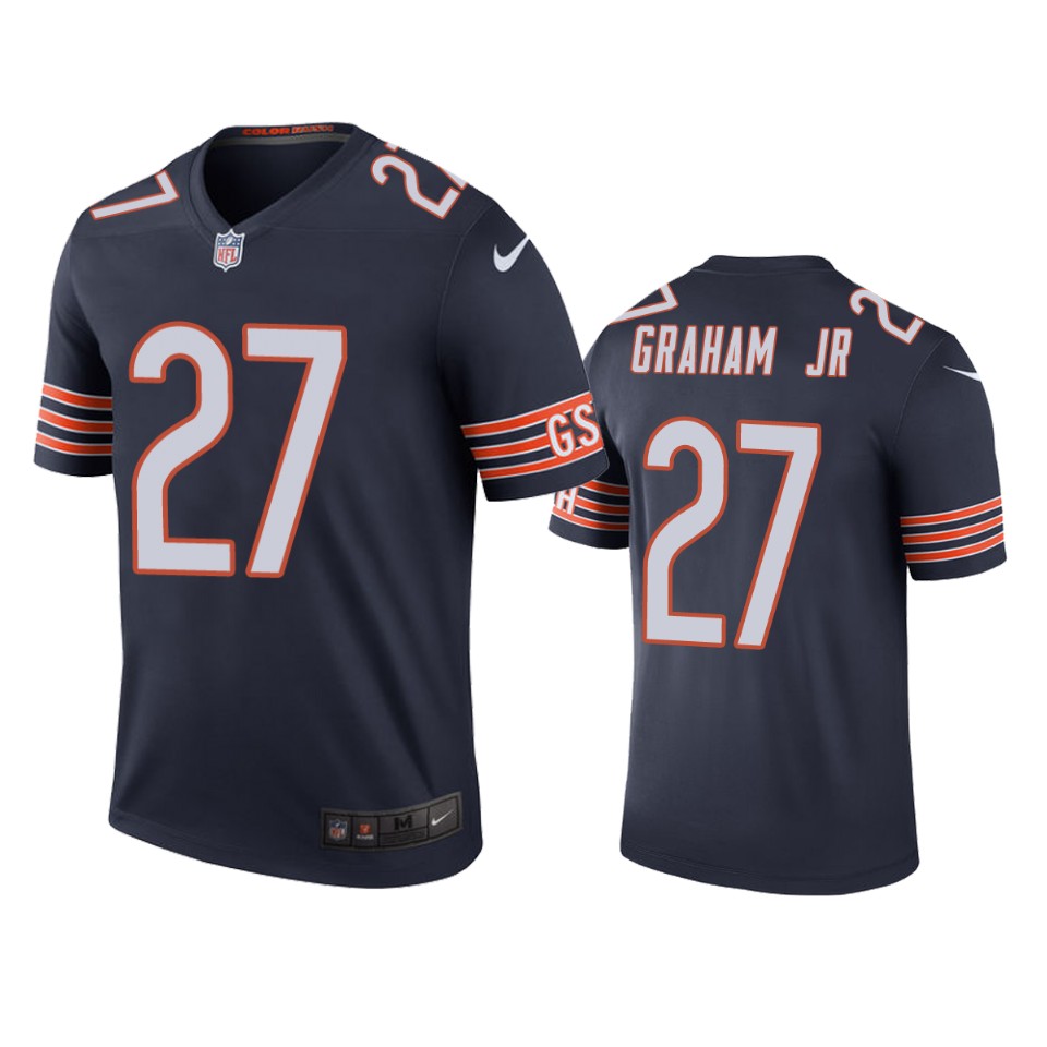 thomas graham jr. color rush legend bears navy jersey