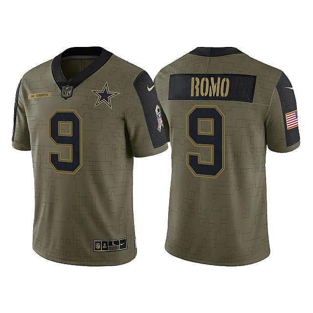 tony-romo-retired-player-2021-salute-to-service-olive-dallas-cowboys-jersey-middle