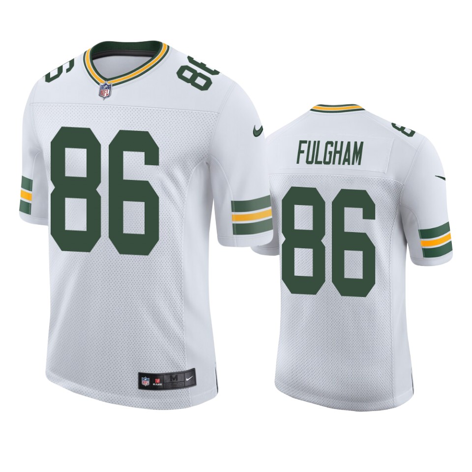 travis fulgham packers white vapor limited jersey