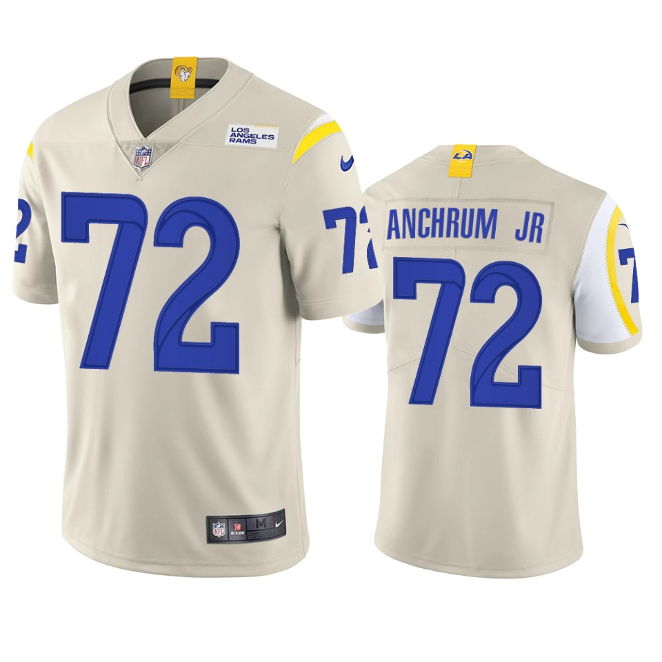 tremayne anchrum jr. rams bone vapor jersey
