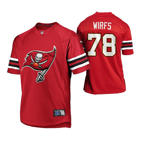 tristan-wirfs-majestic-replica-red-jersey