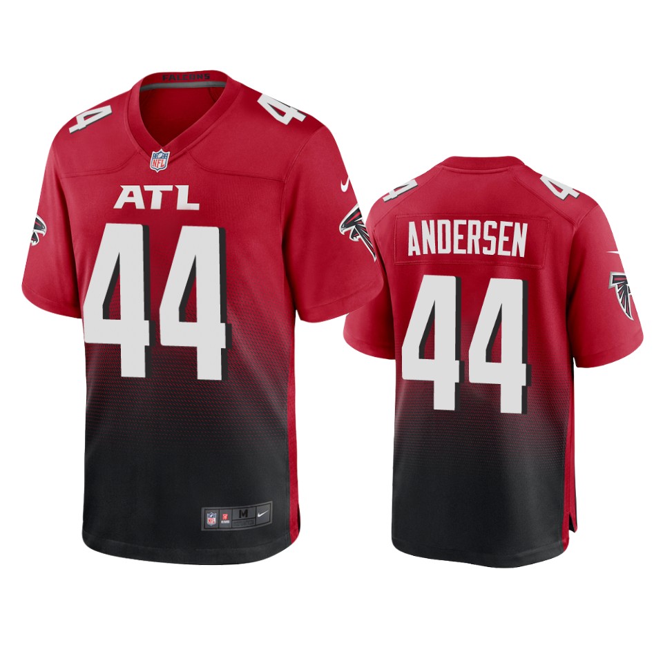 troy-andersen-falcons-red-game-jersey