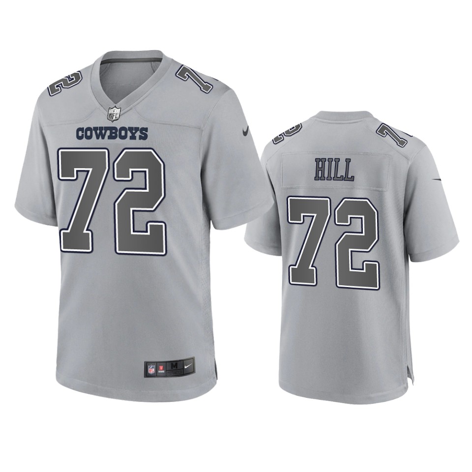 trysten hill cowboys gray atmosphere fashion game jersey