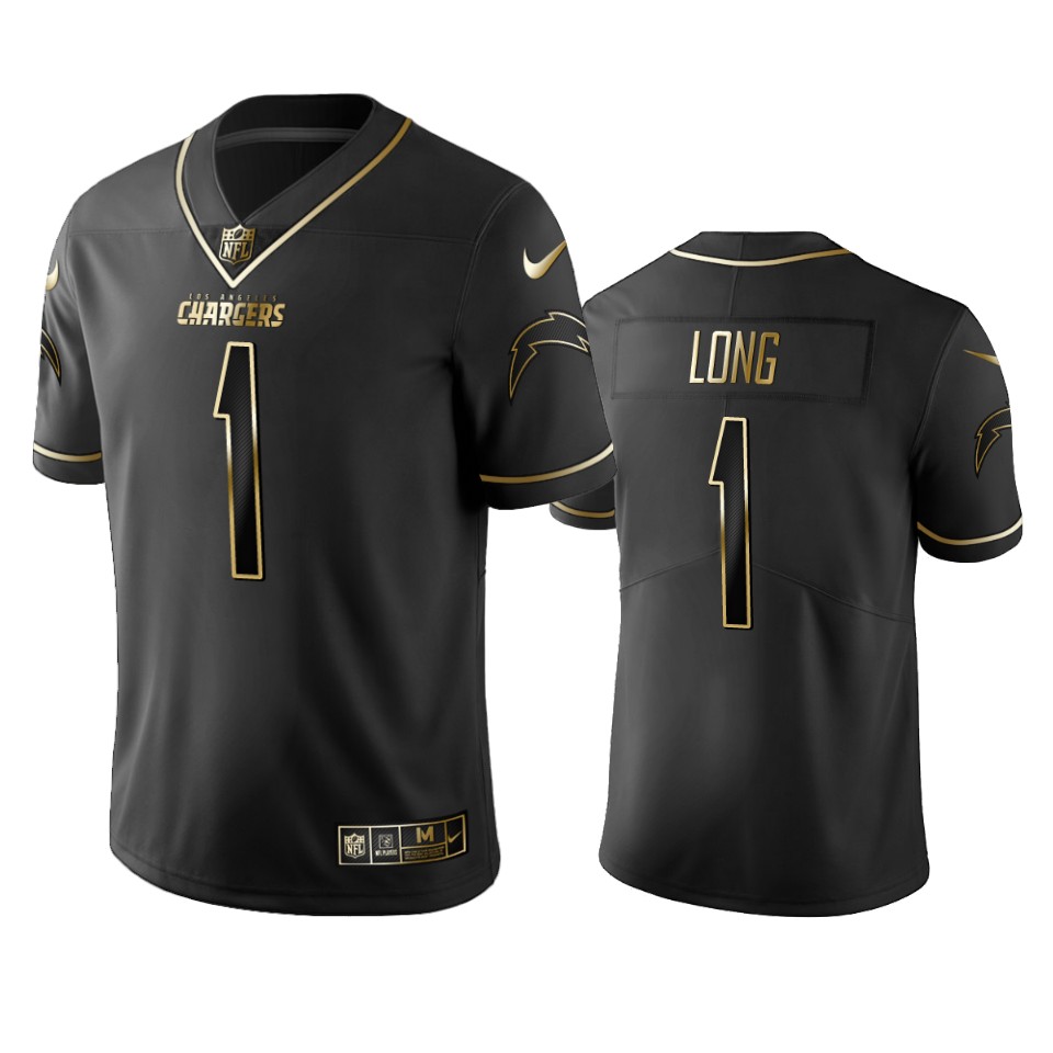 ty long chargers black golden edition jersey
