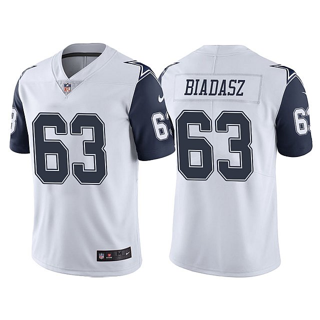tyler-biadasz-color-rush-limited-cowboys-white-jersey-middle