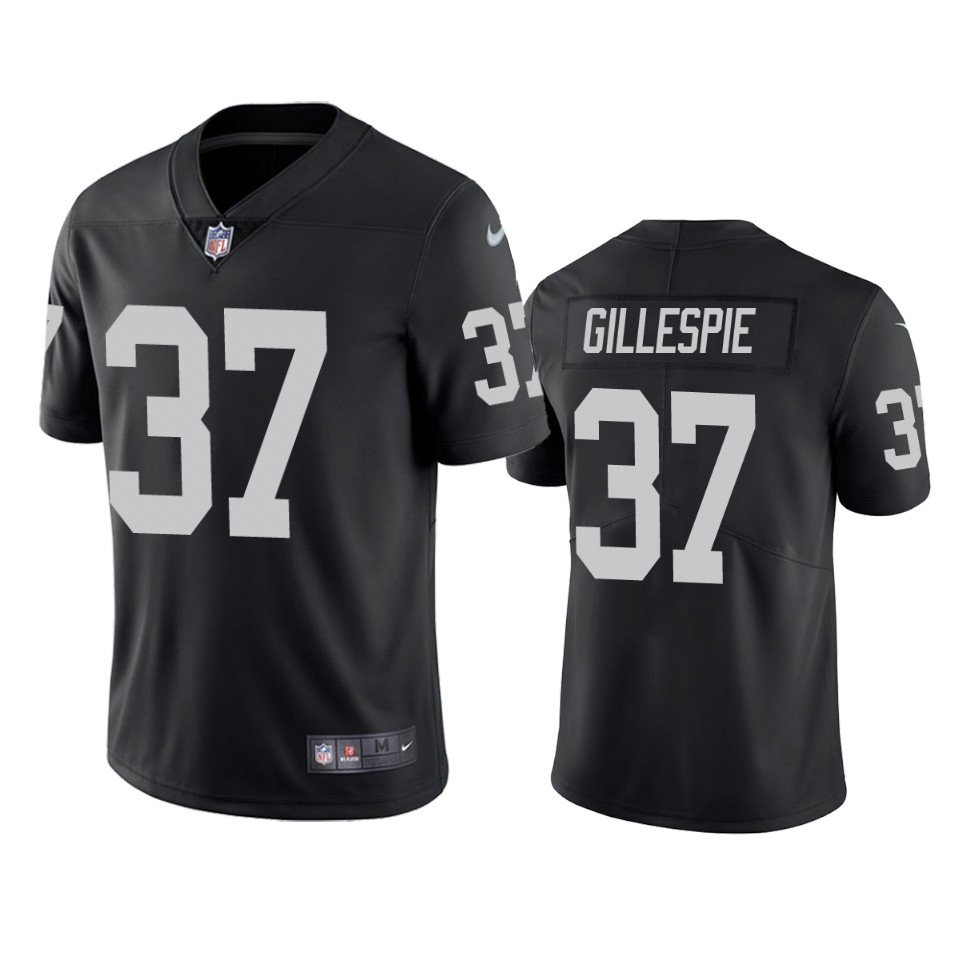 tyree gillespie raiders black vapor jersey