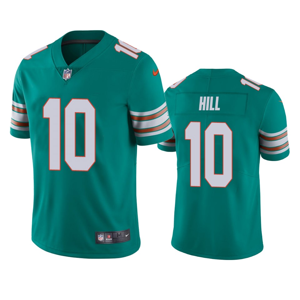 tyreek hill dolphins aqua vapor jersey 0a