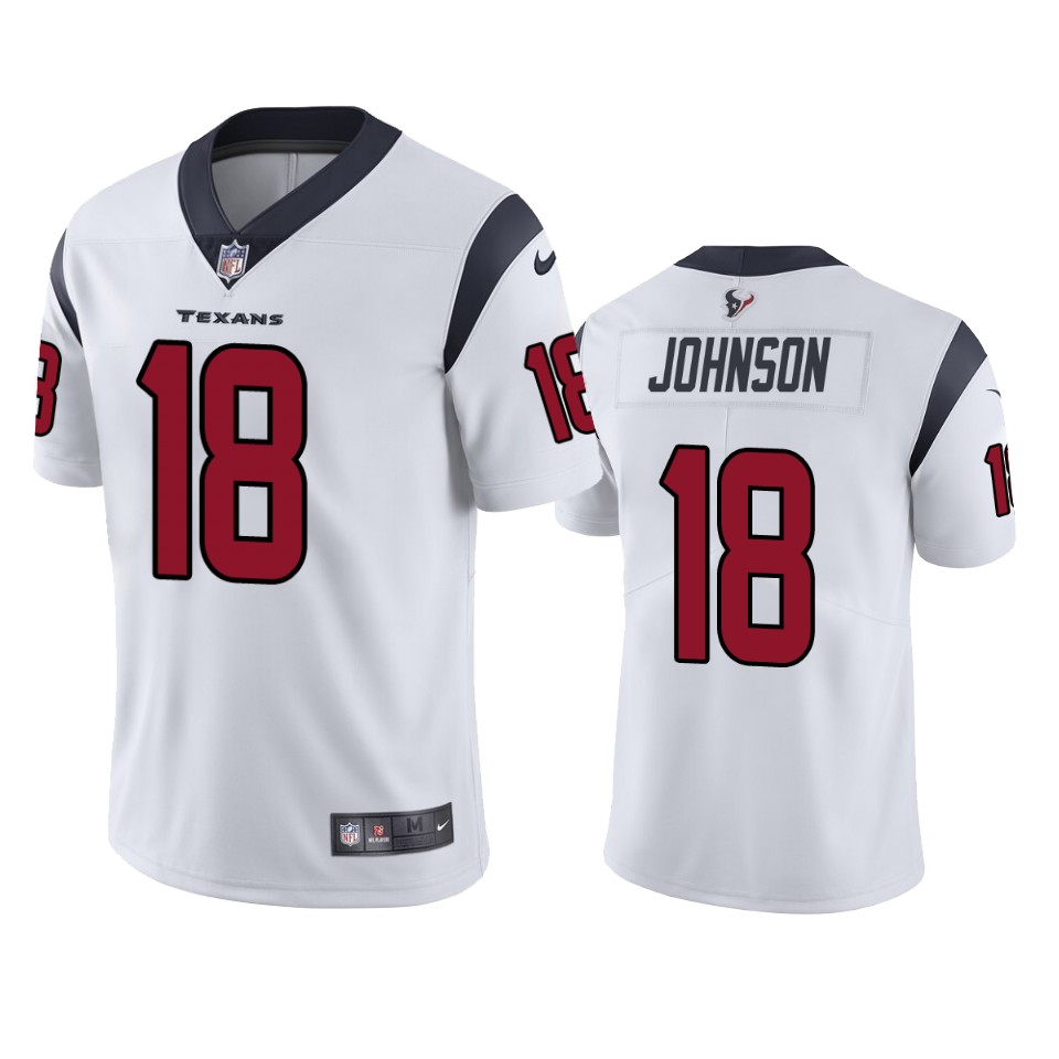 tyron johnson texans white vapor limited jersey