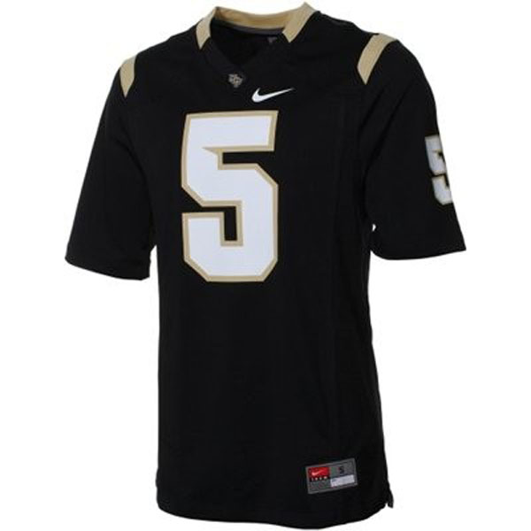 ucf knights 5 blake bortles black football jersey