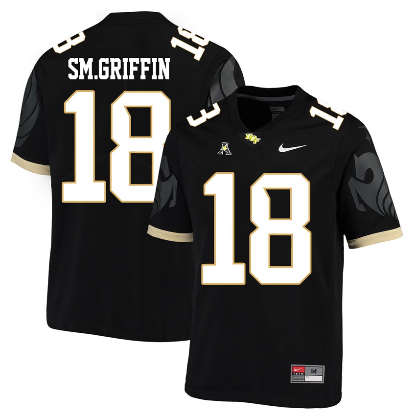 ucf knights black shaquem griffin college football player jersey