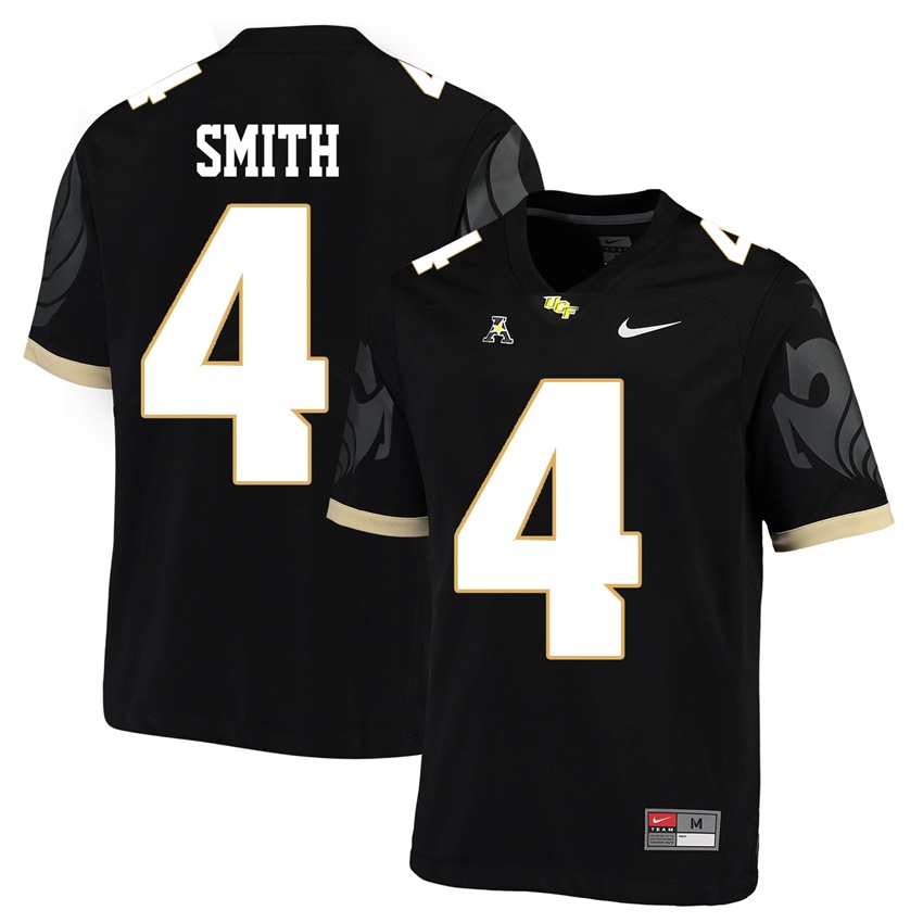 ucf knights black tre'quan smith college football player jersey
