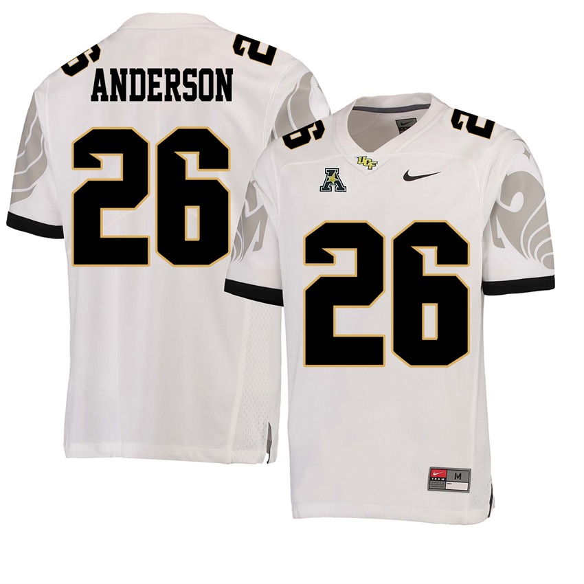 ucf knights white otis anderson college football player jersey