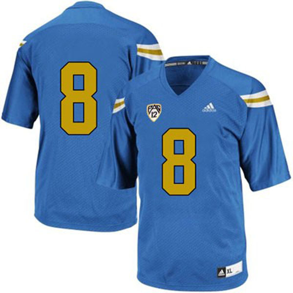 ucla bruins 8 troy aikman blue football jersey