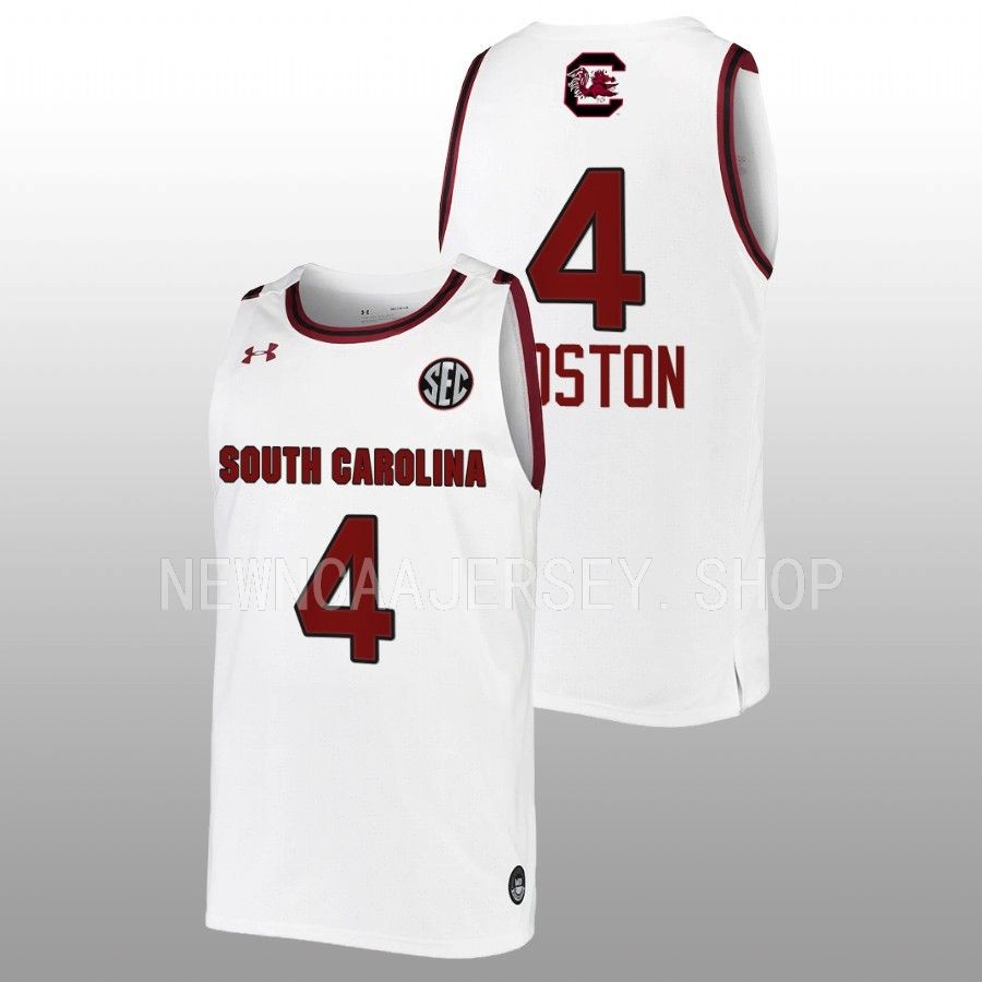 unisex south carolina gamecocks aliyah boston 2022 23 women's basketball white jersey