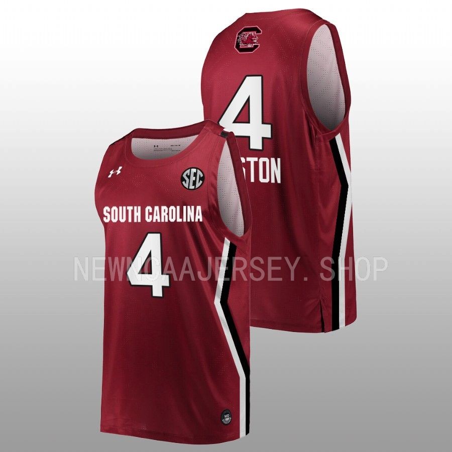 unisex south carolina gamecocks aliyah boston 2022 23 women's basketball wine jersey