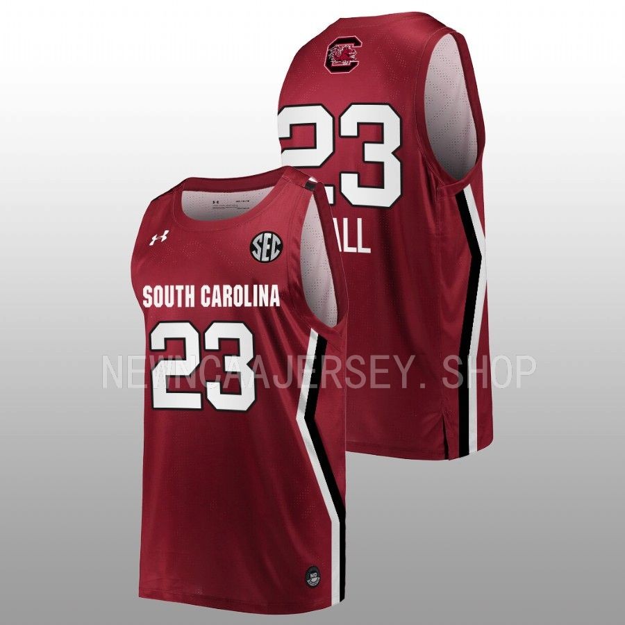 unisex south carolina gamecocks aubryanna hall 2022 23 women's basketball wine jersey