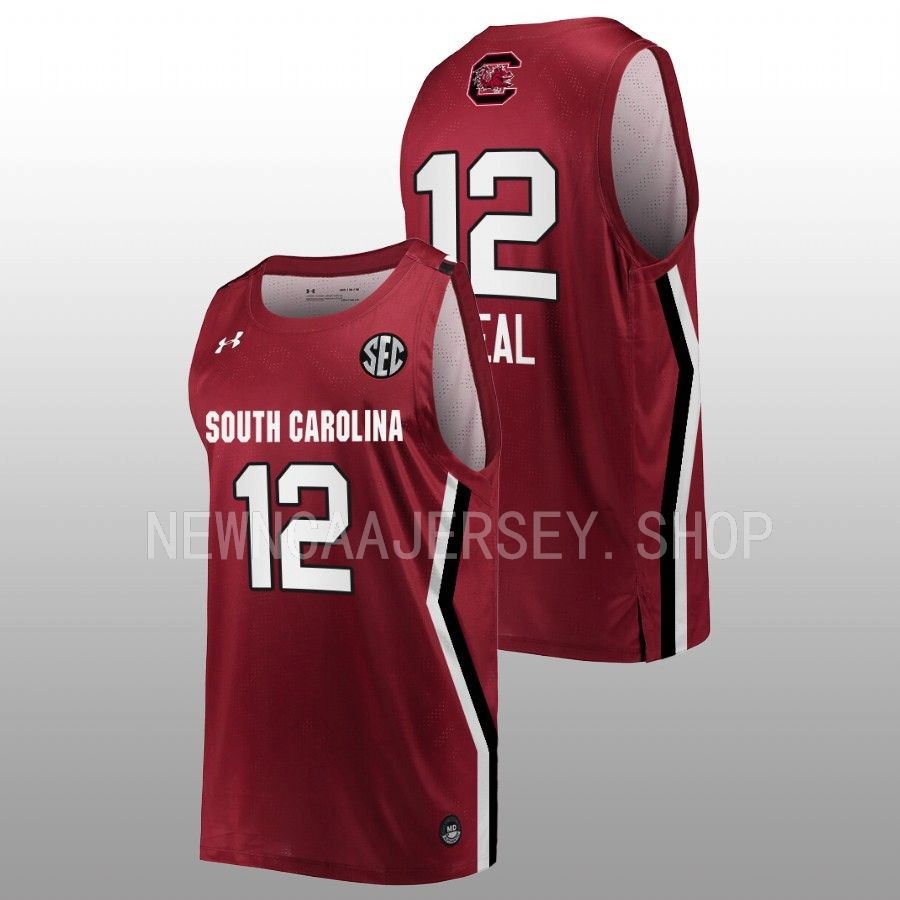 unisex south carolina gamecocks brea beal 2022 23 women's basketball wine jersey