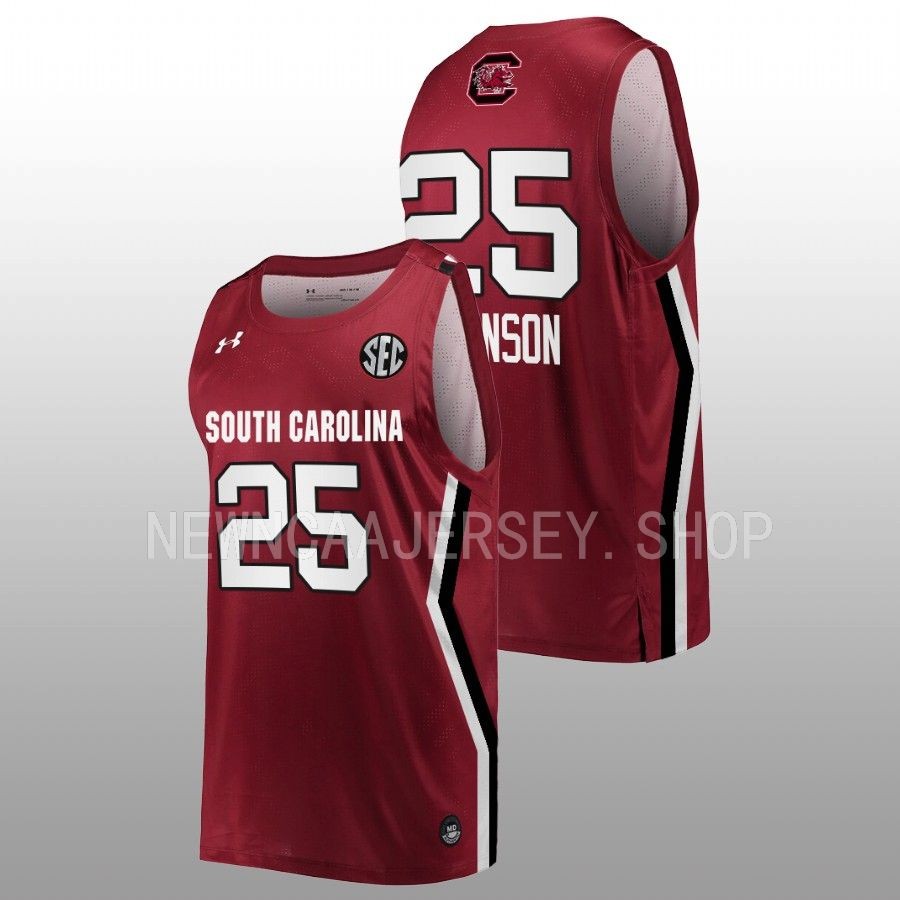 unisex south carolina gamecocks raven johnson 2022 23 women's basketball wine jersey