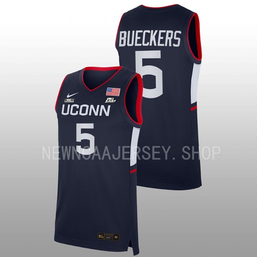 unisex uconn huskies paige bueckers 2022 23 replica women's basketball navy jersey