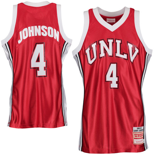 unlv rebels 4 red basketball jersey