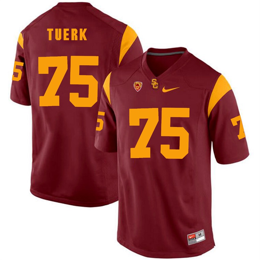 usc trojans red max tuerk college football jersey