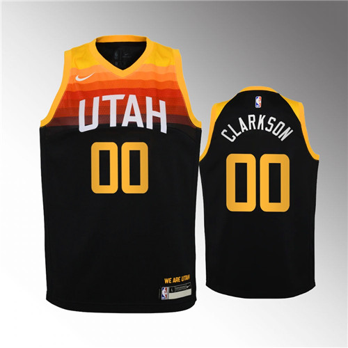Utah Jazz Jordan Clarkson 2020-21 City stitched Jersey #00