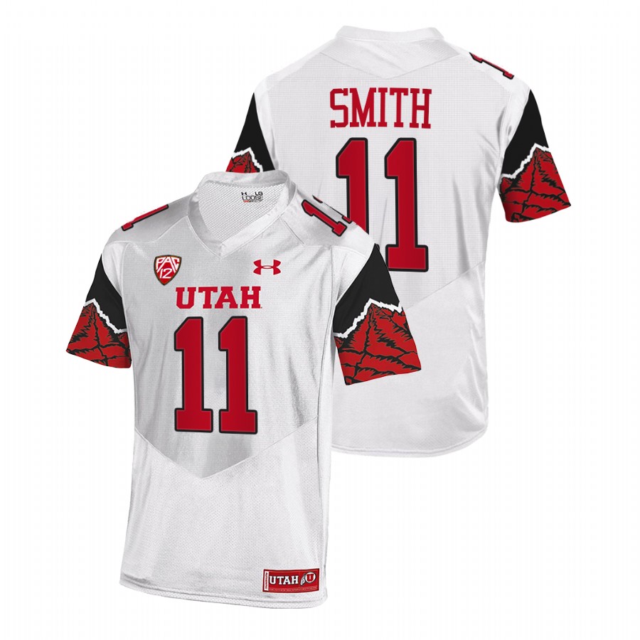 utah utes alex smith white college football nfl alumni jersey