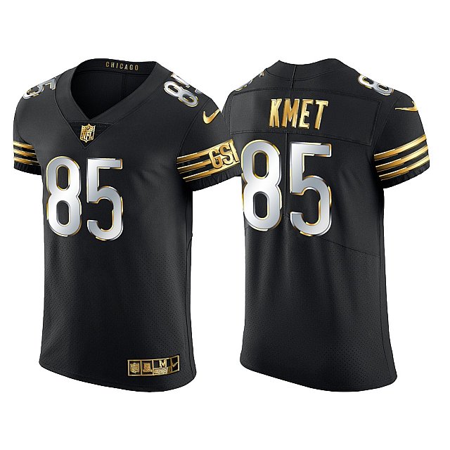 vapor-elite-cole-kmet-golden-edition-black-chicago-bears-jersey-middle