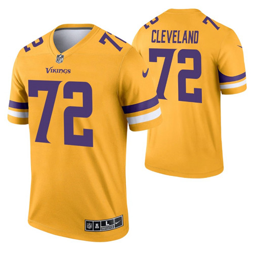 vikings-ezra-cleveland-inverted-legend-jersey-gold