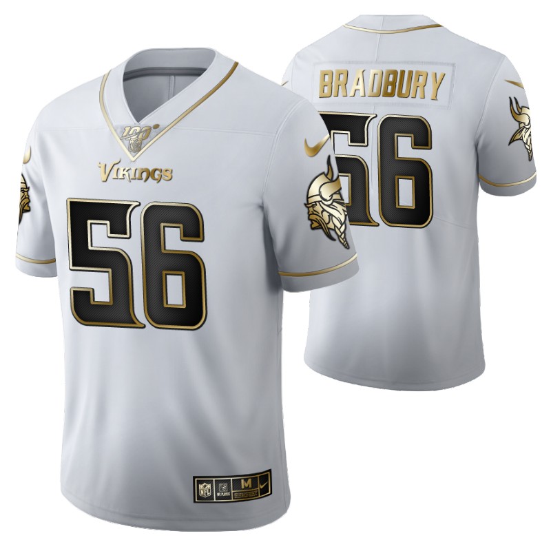 vikings-garrett-bradbury-jersey-100th-season-white