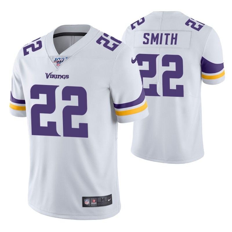 vikings-harrison-smith-jersey-vapor-limited-men's-100th-season-white