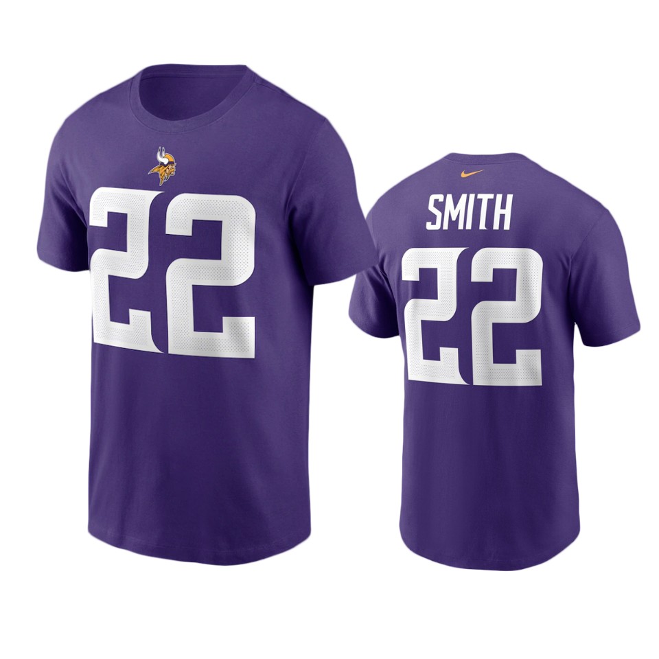 vikings harrison smith nikepurple t shirt