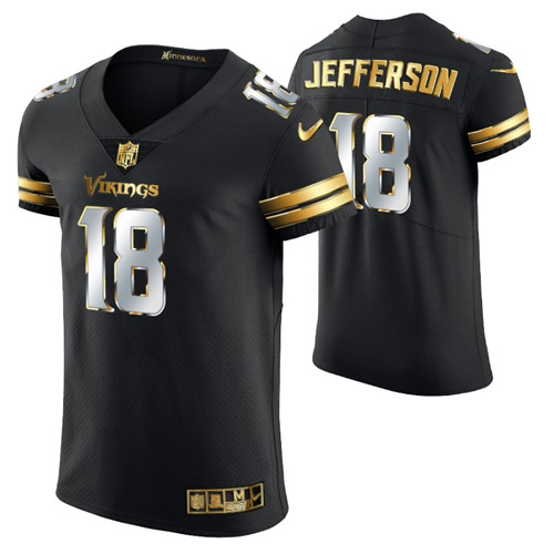 vikings-justin-jefferson-golden-edition-jersey-black-men's