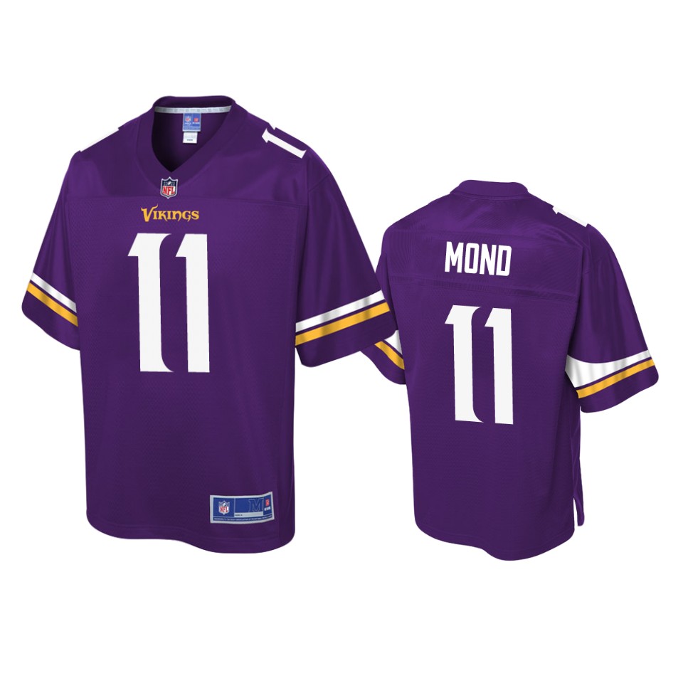 vikings kellen mond purple pro line jersey