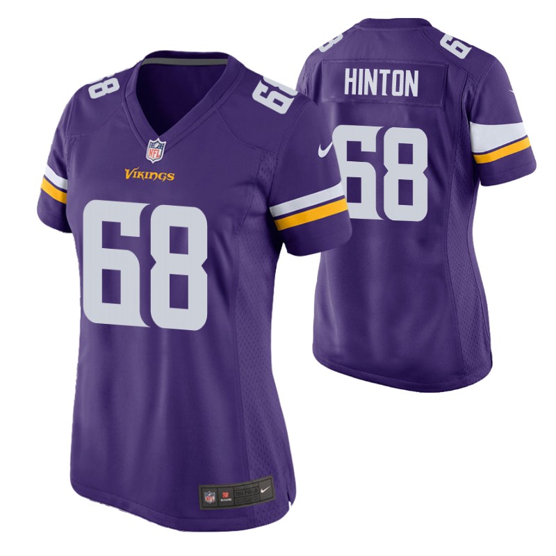 vikings-kyle-hinton-game-jersey-purple-women's