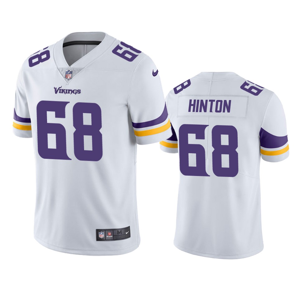 vikings kyle hinton white vapor untouchable limited jersey