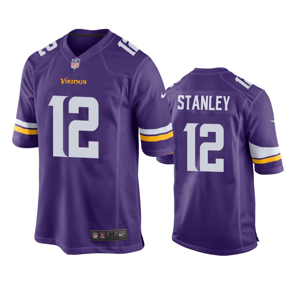 vikings nate stanley game purple jersey
