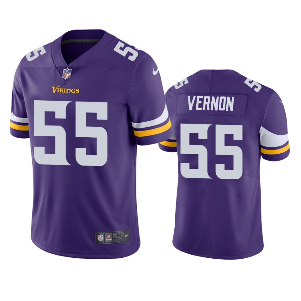 vikings olivier vernon purple vapor jersey