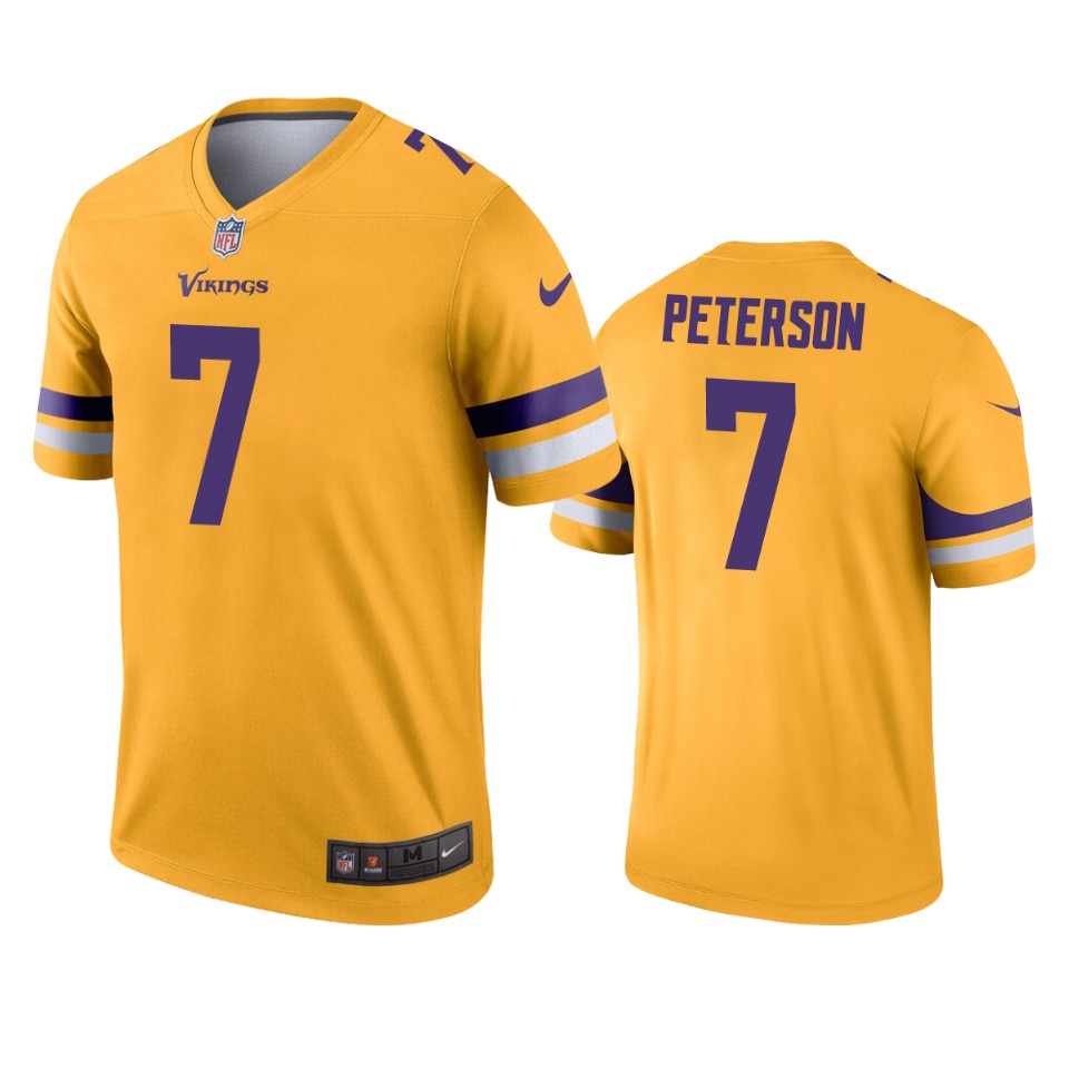 vikings patrick peterson gold inverted legend jersey