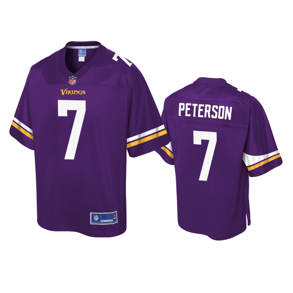 vikings patrick peterson purple pro line jersey