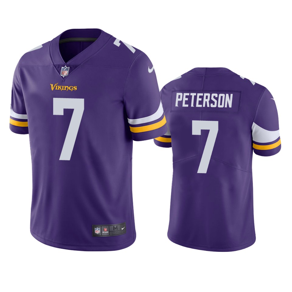 vikings patrick peterson purple vapor jersey
