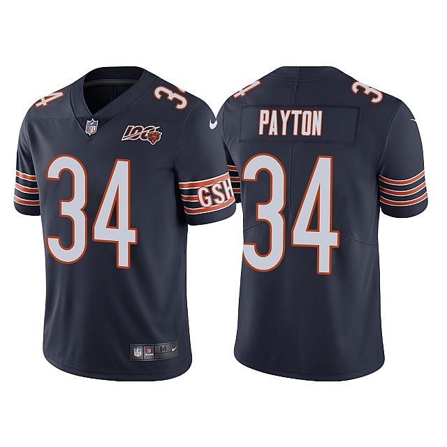 walter-payton-chicago-bears-100th-anniversary-navy-limited-jersey-middle