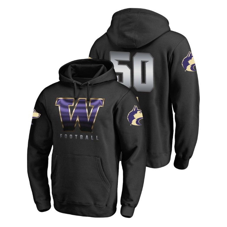 washington huskies football vita vea black midnight mascot men's hoodie