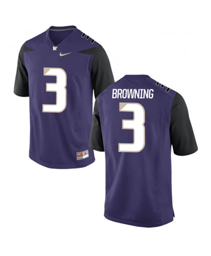 washington huskies purple jake browning college football jersey