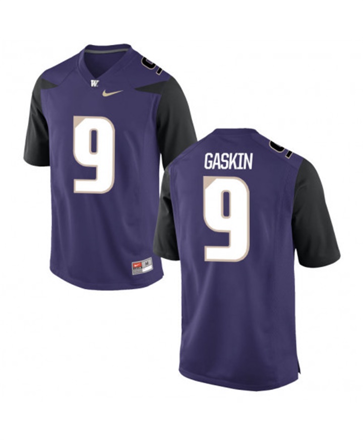 washington huskies purple myles gaskin college football jersey