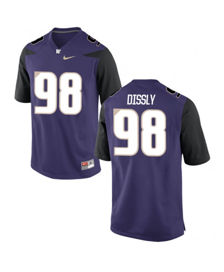 washington huskies purple will dissly college football jersey